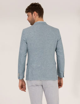 Mavi Ekstra Slim Fit Keten Kar___ml_ Blazer Ceket