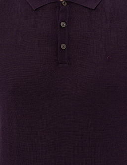 Mor Slim Fit Polo Yaka Basic Triko Kazak - Cacharel фото 6
