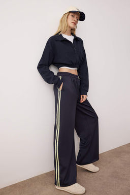 Lacivert Biyeli Wideleg/ Genis Paca Orme Esofman Alt? TWOAW26EA00017