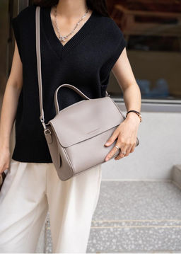 Женская сумка, кожа, MIRONPAN 29897 Серый