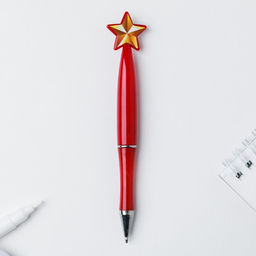 Цена за 2 шт. Ручка шариковая, синяя паста 1.0 мм 23 февраля - Artfox фото 3