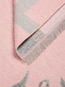 Палантин жен. виск+шерсть 60х180 LE33-908-05 - Labbra фото 3