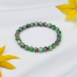 Браслет из Рубина в Цоизите - Радуга самоцветов фото 2