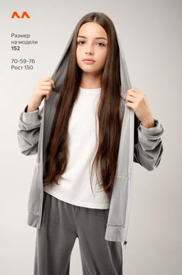 Велюровый костюм для девочки Happyfox