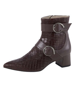 Полусапожки, цвета шоколада