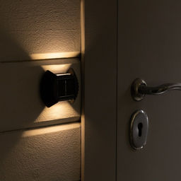 Цена за 4 шт. Садовый светильник на солнечной батарее Ракушка, 107.52 см, 8 LED, свечение тёплое белое