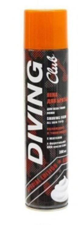 DIVING CLUB пена д/бритья 300мл д/всех типов кожи