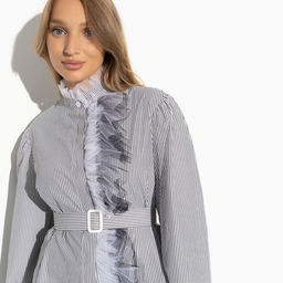 Рубашка Идеальный стиль (с поясом) - Charutti фото 8