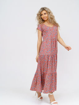 824 Платье "Коричневый"