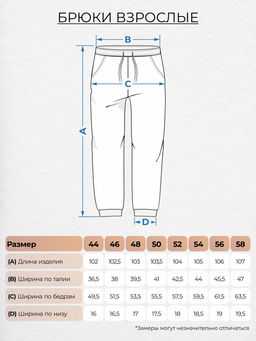 Брюки взрослые 1183 Lets go - Let's go фото 14