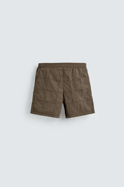 PATCHWORK LONG SWIMMING TRUNKS - Zara фото 2