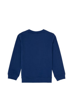 Erkek _ocuk _ndigo Bisiklet Yaka Sweatshirt Sepette S_rpriz _ndirim - U.s. polo assn фото 2