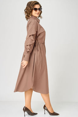 Платье EVA GRANT 7223 мокко