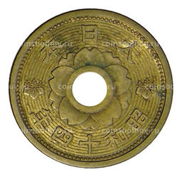 Монета 10 сен 1939 года Япония