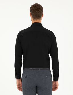 Рубашка Pierre Cardin Slim Fit черная