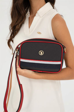 U. S. Polo Assn / Женская темно-синяя сумка через плечо - U.s. polo assn фото 2