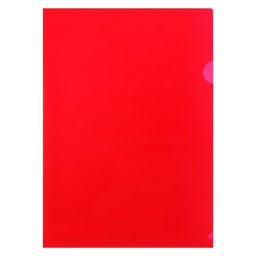 Набор папок-уголков А4, 180 мкм, Calligrata DeLuxe, непрозрачные, с тиснением, 4 штуки, микс  фото 5