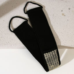 Подарочный набор Огонь в сердце: гель для душа 300 мл и мочалка для тела, HARD LINE