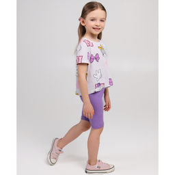 Комплект футболка кулирка , велосипедки кулирка с лайкрой 7946100304 - Youlala фото 2