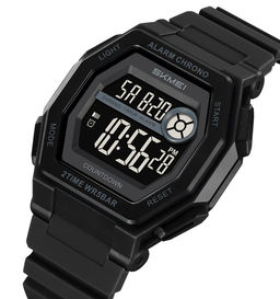 Часы наручные Skmei мужские электронные спортивные 2552black