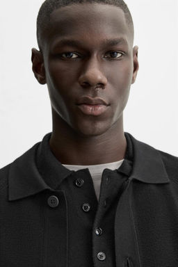 TEXTURED CARDIGAN WITH VISCOSE - Zara фото 6