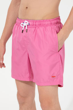 Пляжные шорты U.S. Polo Assn розовые