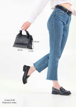 Лоферы туфли 175.патрицияbl. черный