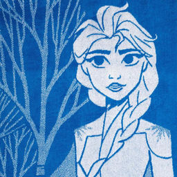 Полотенце махровое Эльза Холодное сердце, 70х130 см, 100% хлопок, 420гр/м2 - Disney фото 2