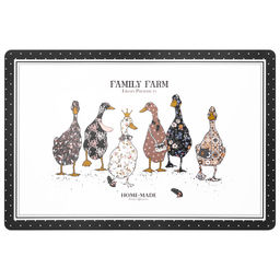 НАБОР ПОДСТАНОВОЧНЫХ САЛФЕТОК FAMILY FARM ИЗ 4 ШТ., 45Х30 СМ - Lefard фото 2