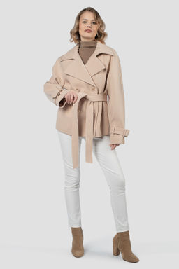 Пальто женское демисезонное (пояс)