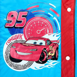 Дождевик детский, размер M, 100-110 см, Тачки - Disney фото 4