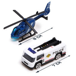 Парковка для машин Полицейский катер, свет и звук - Simaland фото 3