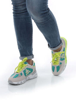 05-6026-120 GRAY Кроссовки женские (искусственные материалы) - No name фото 4