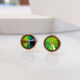 Серьги с кристаллами Swarovski