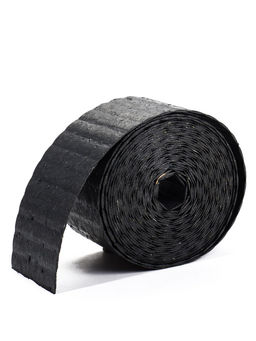 Лента бордюрная, 10 см×10 м, пластиковая, садовая, цвет гранит