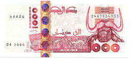 Банкнота 1000 динар 1998 года Алжир