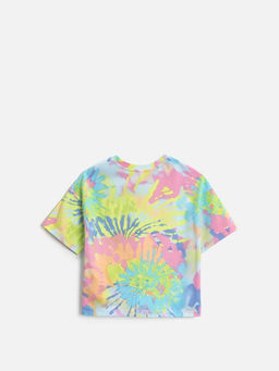 ACOOLA / Футболка детская для девочек Dina разноцветный  фото 4