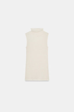 WOOL SLEEVELESS TOP - Zara фото 6