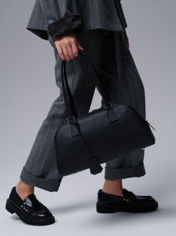 Кожаная сумка Charlotte DBR 31358 черный  фото 8