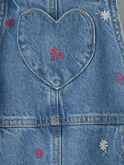 Nak??l? K?z ?ocuk Jean Salopet