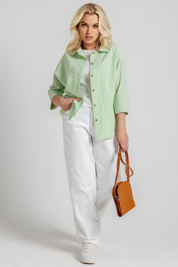 Блузка женская 4274/21/Ментол - Rise фото 6
