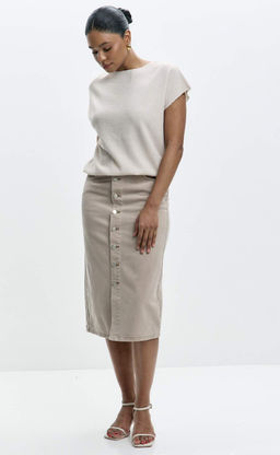 Юбка P612-0218 l.beige - Primm фото 2