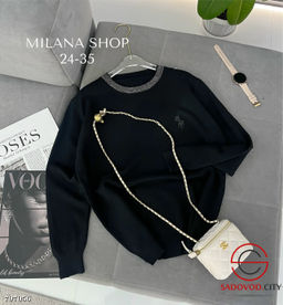 Элегантная кофта с вышивкой и стразами - Bruno фото 5