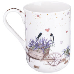 КРУЖКА LEFARD ЛАВАНДОВЫЕ КОТЫ 330 МЛ (КОР=24ШТ.)  фото 4