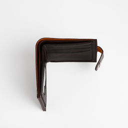 Портмоне мужское на магните, отдел для купюр, для карт, для монет, цвет коричневый - Simaland фото 5