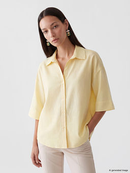 Oversize Poplin Kad?n G?mlek