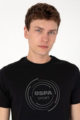 Erkek Regular Fit Bisiklet Yaka Siyah Ti__rt Sepette S_rpriz _ndirim - U.s. polo assn фото 2