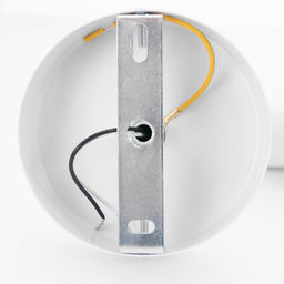 Светильник Бра 2609/1WT, E27, 40 Вт, белый, 10×12×17.5 см