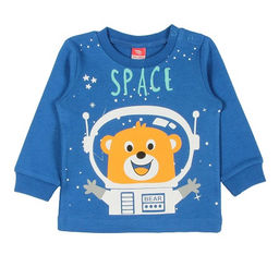 CRB wear/CWB 62536 Джемпер ясельный, синий/Ex.Cherubino  фото 3