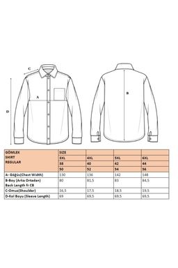 Buyuk Beden Ekru Regular Fit Rahat Kapusonlu Gomlek TMNSS23GO00092 - Trendyolmilla фото 8